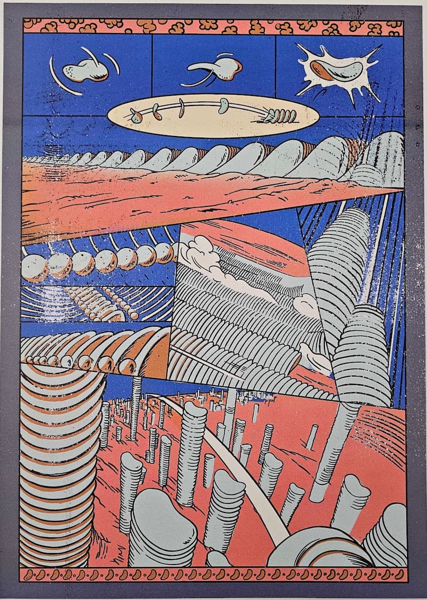 Stacking molecular chips in multiple dimensions